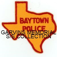 TEXAS,BAYTOWN POLICE 1